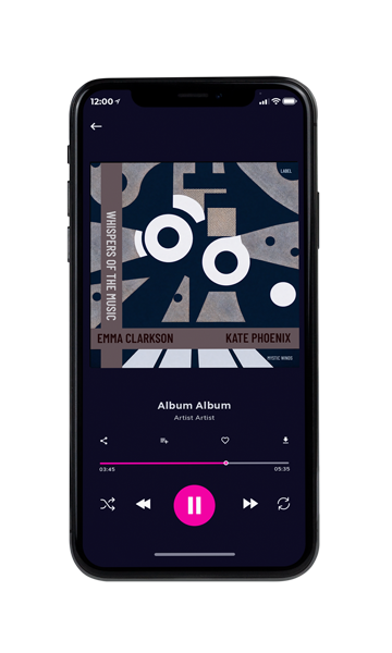 Tablet view of Premade Contemporary Music Album Cover - Westar #16619 | AlbumArtZone*