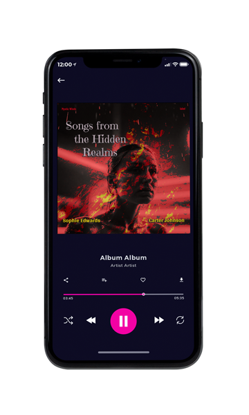 Tablet view of Premade Electronica & Ambient Book Cover - Crail #16622 | AlbumArtZone*