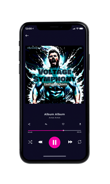 Tablet view of Premade Pop Album Cover - Jagged Ice #16642 | AlbumArtZone*