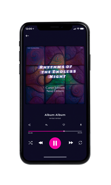 Tablet view of Premade Contemporary Music Album Cover - Bleached Cedar #16676 | AlbumArtZone*