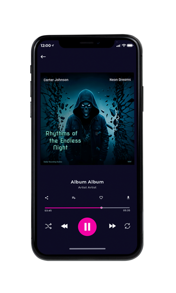 Tablet view of Premade EDM, House & Dub Album Cover - Black Pearl #16679 | AlbumArtZone*