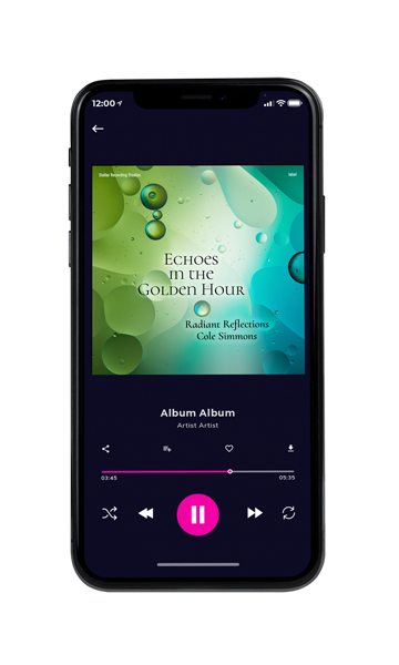 Tablet view of Premade Electronica & Ambient Album Cover - Norway #16701 | AlbumArtZone*