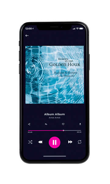 Tablet view of Premade Electronica & Ambient Book Cover - Glacier #16703 | AlbumArtZone*