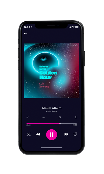 Tablet view of Premade Contemporary Music Album Cover - Tuna #16708 | AlbumArtZone*