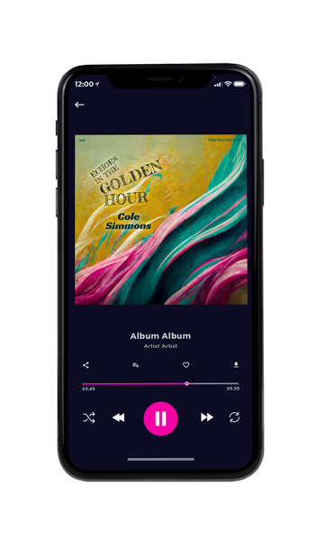 Tablet view of Premade Contemporary Music Album Cover - Gimblet #16710 | AlbumArtZone*