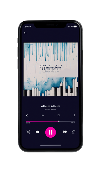 Tablet view of Premade Indie & Folk Music Album Cover - Swirl #16724 | AlbumArtZone*