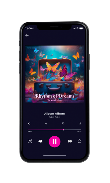 Tablet view of Premade Pop Album Cover - Blackcurrant #16756 | AlbumArtZone*