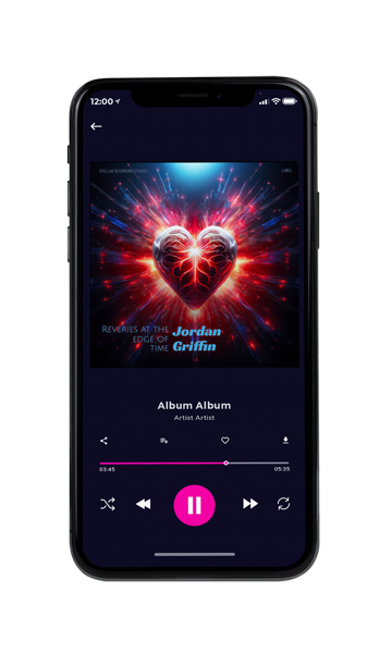 Tablet view of Premade Electronica & Ambient Album Cover - Contessa #16785 | AlbumArtZone*