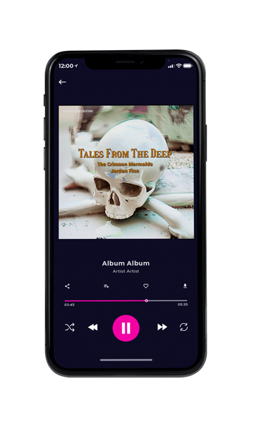 Tablet view of Premade Contemporary Music Album Cover - Celeste #16799 | AlbumArtZone*