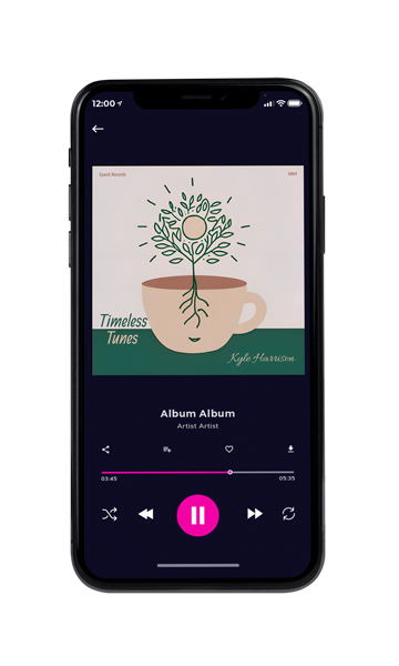 Tablet view of Premade Electronica & Ambient Album Cover - Stromboli #16800 | AlbumArtZone*