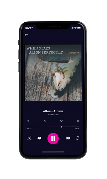 Tablet view of Premade Electronica & Ambient Album Cover - Fuscous Gray #16832 | AlbumArtZone*