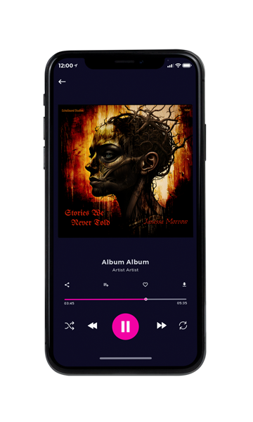 Tablet view of Premade Electronica & Ambient Album Cover - Crowshead #16843 | AlbumArtZone*