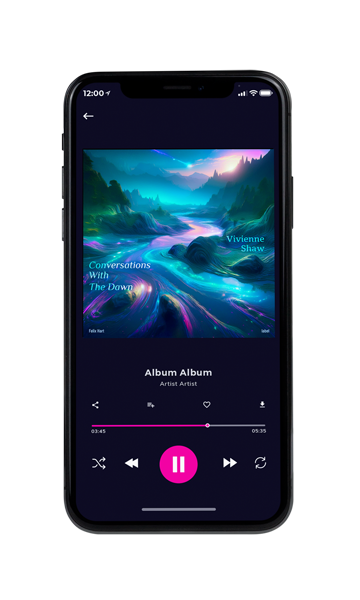 Tablet view of Premade Electronica & Ambient Album Cover - Chathams Blue #16878 | AlbumArtZone*
