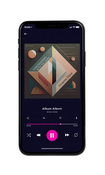 Tablet view of Premade Contemporary Music Album Cover - Merlin #16887 | AlbumArtZone*