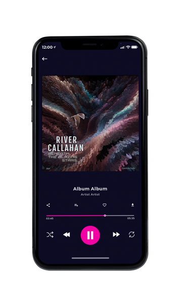 Tablet view of Premade Contemporary Music Album Cover - Thunder #16938 | AlbumArtZone*