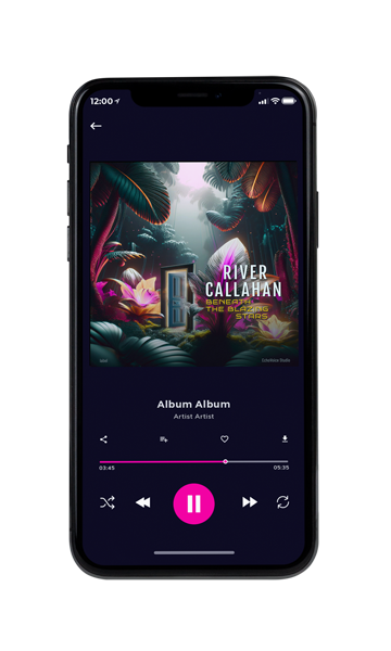 Tablet view of Premade EDM, House & Dub Album Cover - Shark #16941 | AlbumArtZone*