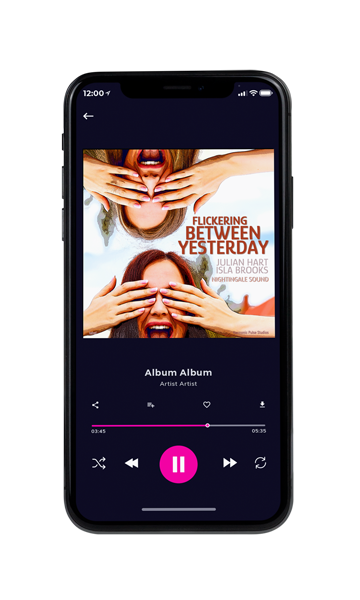 Tablet view of Premade Indie & Folk Music Book Cover - Janna #16956 | AlbumArtZone*
