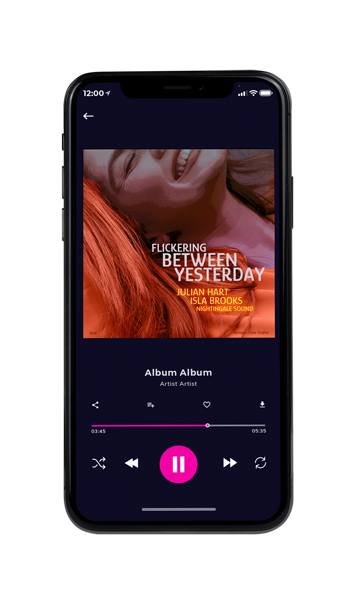 Tablet view of Premade Indie & Folk Music Album Cover - Nutmeg #16957 | AlbumArtZone*