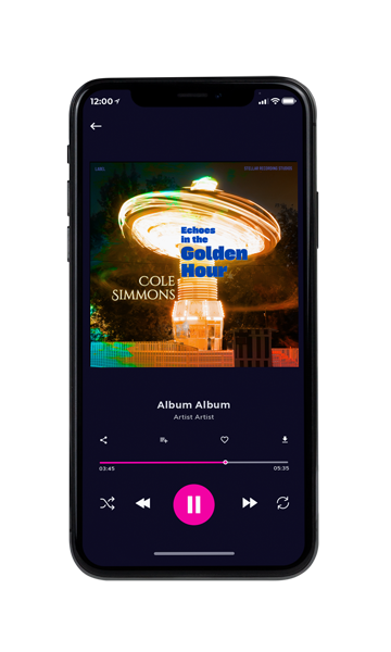 Tablet view of Premade Pop Album Cover - Harvest Gold #16965 | AlbumArtZone*