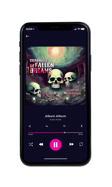 Tablet view of Premade Electronica & Ambient Album Cover - Baltic Sea #16971 | AlbumArtZone*