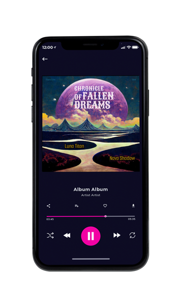 Tablet view of Premade Electronica & Ambient Album Cover - Eunry #16974 | AlbumArtZone*