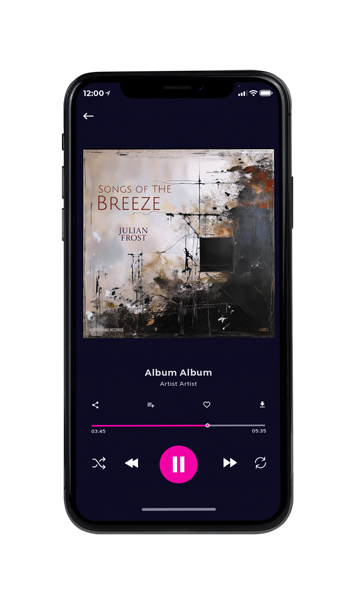 Tablet view of Premade Indie & Folk Music Album Cover - Silver Rust #16996 | AlbumArtZone*