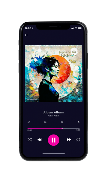 Tablet view of Premade Pop Album Cover - Tana #16999 | AlbumArtZone*