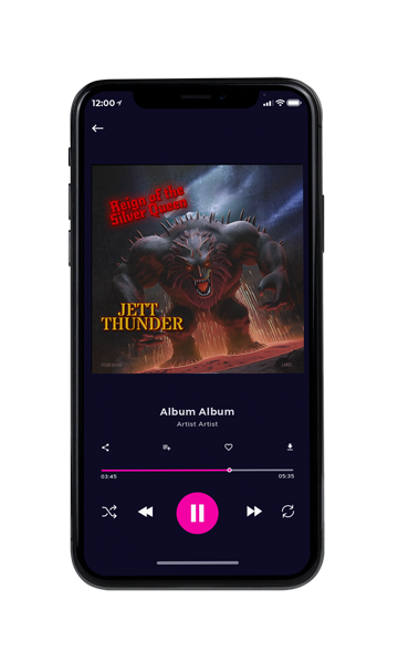 Tablet view of Premade EDM, House & Dub Album Cover - Thunder #17008 | AlbumArtZone*