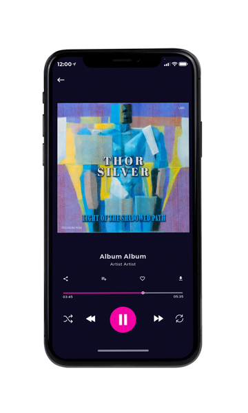 Tablet view of Premade Contemporary Music Album Cover - Regent Gray #17017 | AlbumArtZone*
