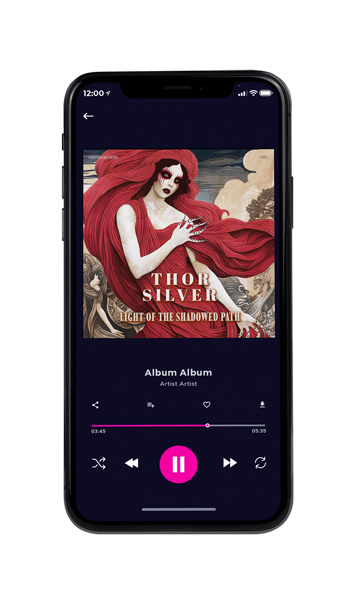 Tablet view of Premade Heavy Metal & Gothic Metal Book Cover - Tosca #17020 | AlbumArtZone*