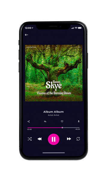 Tablet view of Premade Indie & Folk Music Album Cover - Waiouru #17028 | AlbumArtZone*
