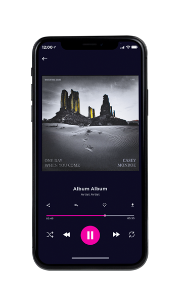 Tablet view of Premade Indie & Folk Music Album Cover - Ship Gray #17037 | AlbumArtZone*