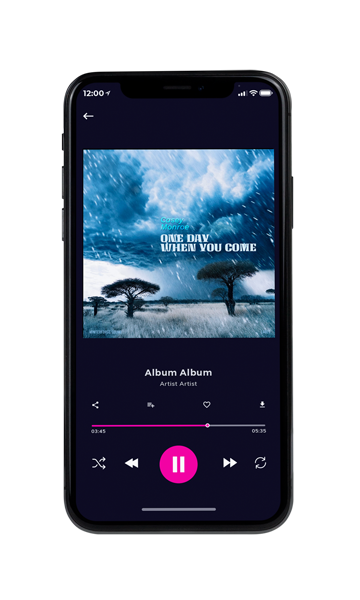 Tablet view of Premade Indie & Folk Music Album Cover - Wedgewood #17042 | AlbumArtZone*