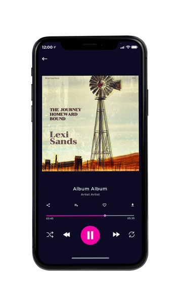 Tablet view of Premade Country & Acoustic Album Cover - Beryl Green #17067 | AlbumArtZone*