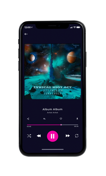 Tablet view of Premade Rock,Punk & Alternative Album Cover - Mirage #17117 | AlbumArtZone*