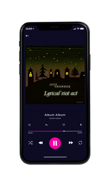 Tablet view of Premade Electronica & Ambient Album Cover - Karaka #17122 | AlbumArtZone*