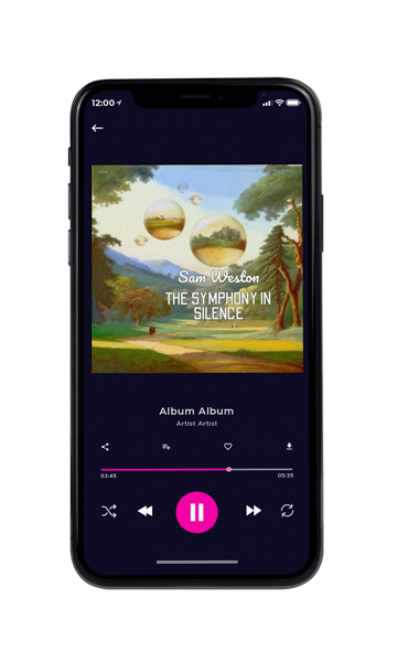 Tablet view of Premade Indie & Folk Music Album Cover - Shadow #17134 | AlbumArtZone*