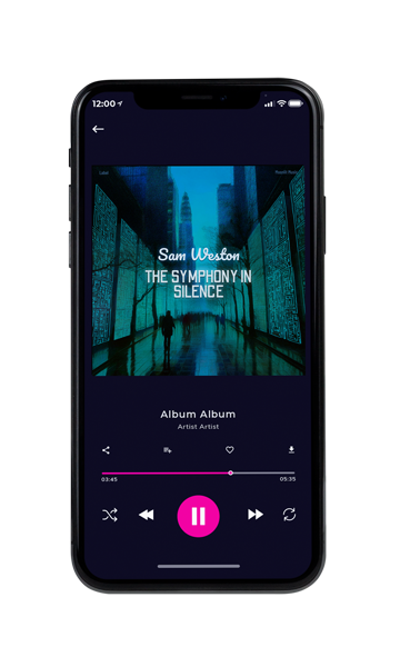 Tablet view of Premade Electronica & Ambient Album Cover - Gable Green #17138 | AlbumArtZone*
