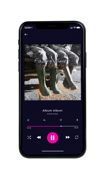 Tablet view of Premade Country & Acoustic Album Cover - Swirl #17157 | AlbumArtZone*