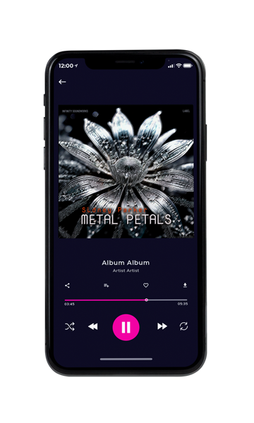 Tablet view of Premade Electronica & Ambient Album Cover - Quill Gray #17161 | AlbumArtZone*