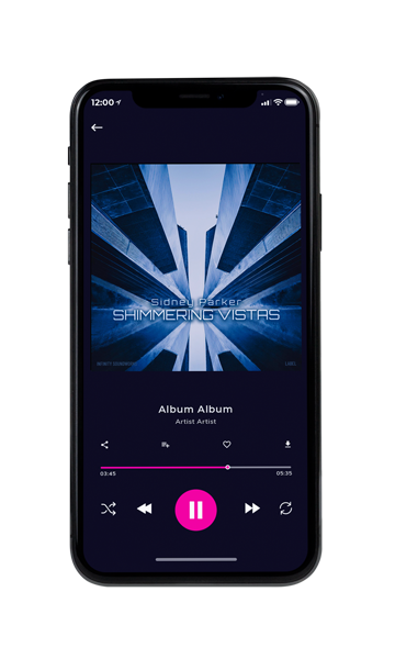 Tablet view of Premade Electronica & Ambient Album Cover - Casper #17165 | AlbumArtZone*