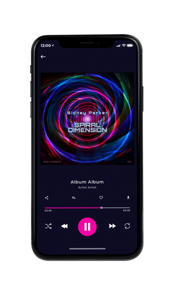 Tablet view of Premade Dance & House Album Cover - Ebony #17168 | AlbumArtZone*