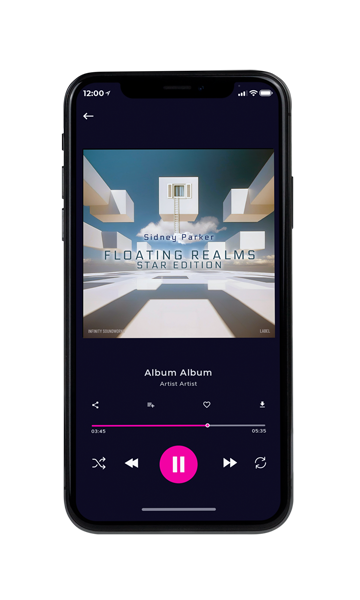 Tablet view of Premade EDM, House & Dub Album Cover - Cloud #17172 | AlbumArtZone*