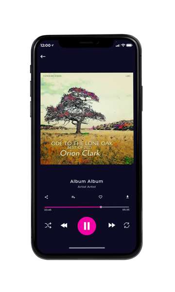 Tablet view of Premade Indie & Folk Music Album Cover - Beryl Green #17187 | AlbumArtZone*