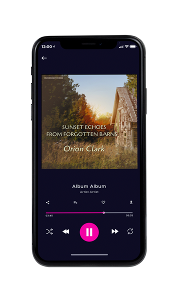 Tablet view of Premade Country & Acoustic Album Cover - Lisbon Brown #17188 | AlbumArtZone*