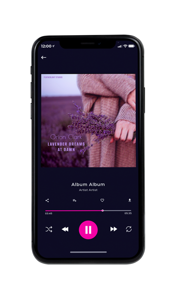 Tablet view of Premade Pop Album Cover - Eggplant #17191 | AlbumArtZone*