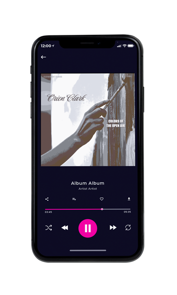 Tablet view of Premade Country & Acoustic Album Cover - Pine Cone #17194 | AlbumArtZone*