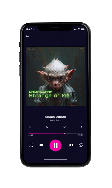 Tablet view of Premade Electronica & Ambient Album Cover - Heavy Metal #17212 | AlbumArtZone*