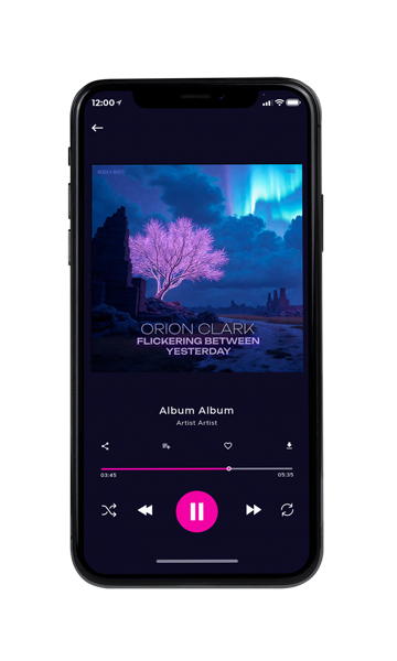Tablet view of Premade Electronica & Ambient Album Cover - Astronaut #17221 | AlbumArtZone*