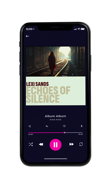 Tablet view of Premade Contemporary Music Album Cover - Beryl Green #17251 | AlbumArtZone*
